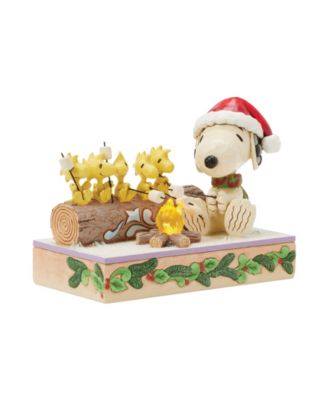 Snoopy and Woodstock Roasting Figurine