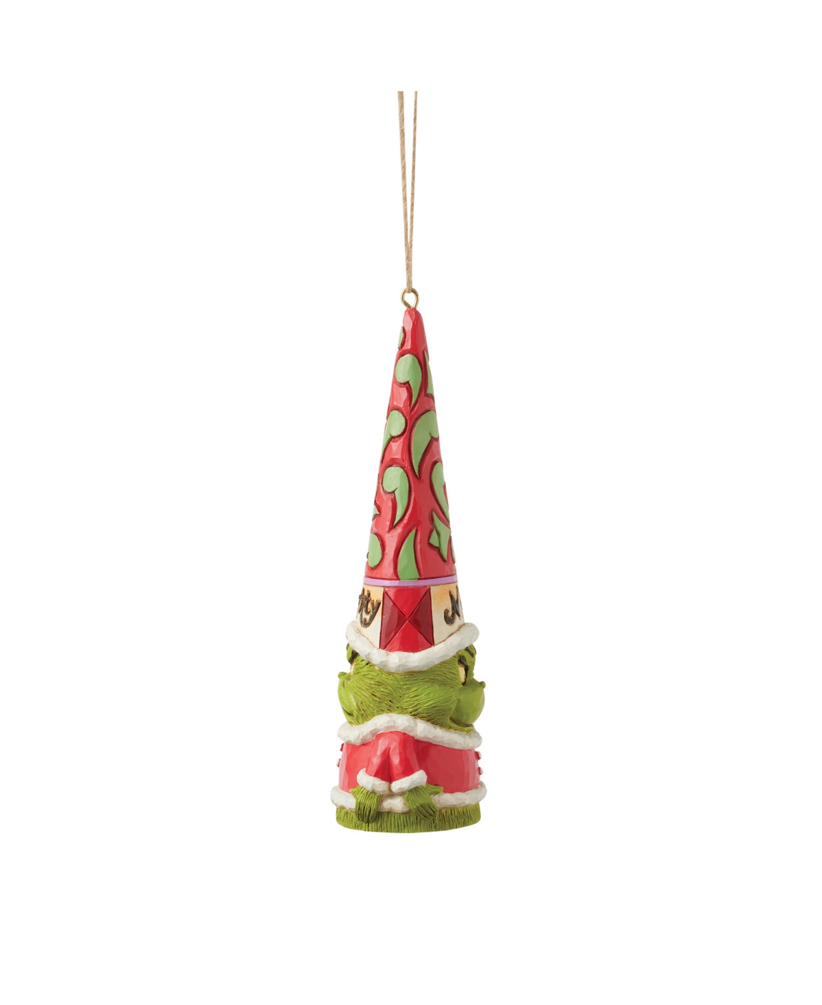 Jim Shore Grinch Naughty And Nice Gnome Ornament In Multi