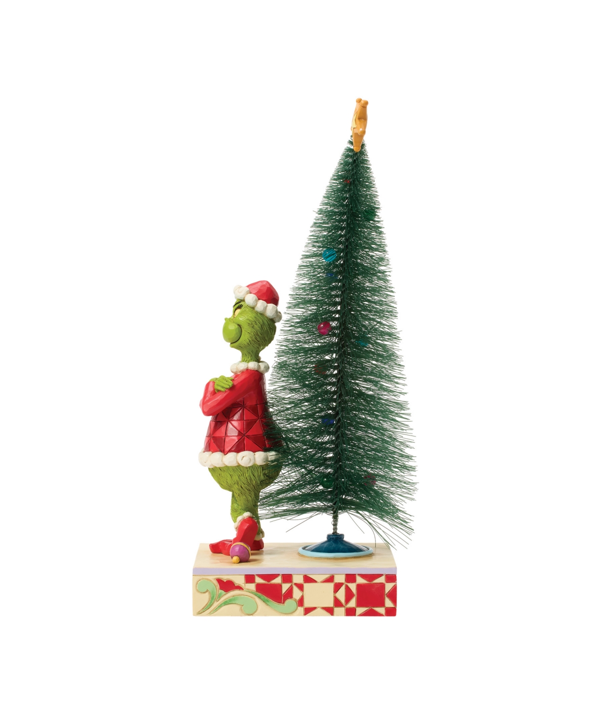 Jim Shore Grinch With Arms Crossed Figurine In Multi