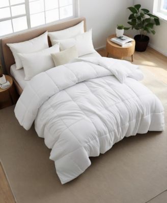 Light Warmth Reversible Down Alternative Comforter, Queen