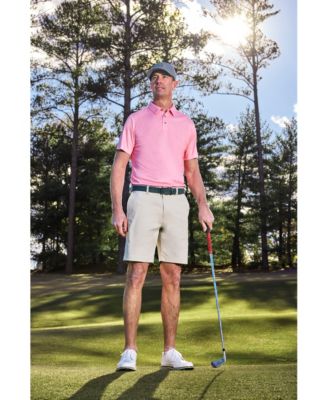 Men's Moisture Wicking Active Waistband 9" Golf Shorts