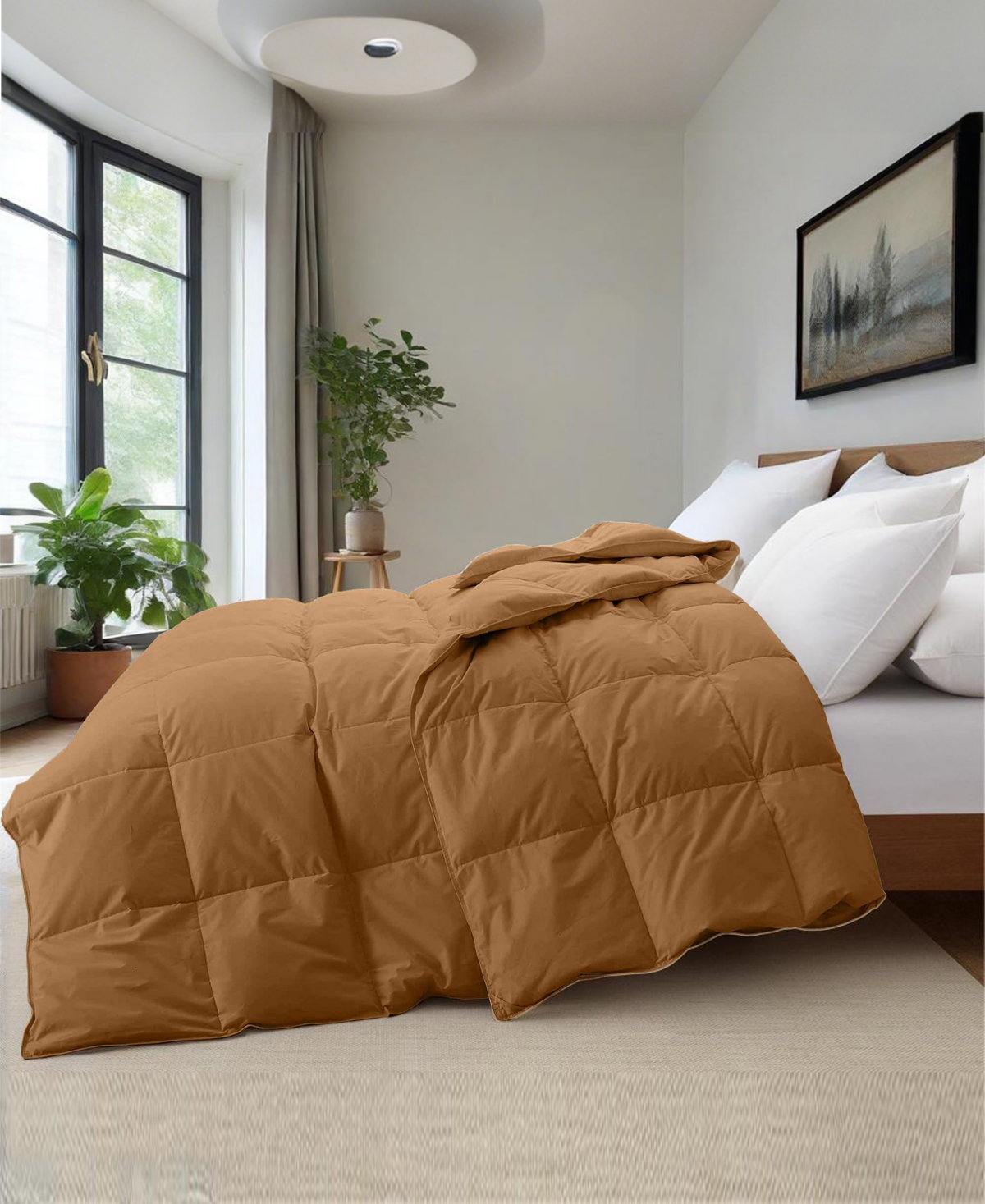 Unikome All Season Goose Down Comforter, Full/Queen
