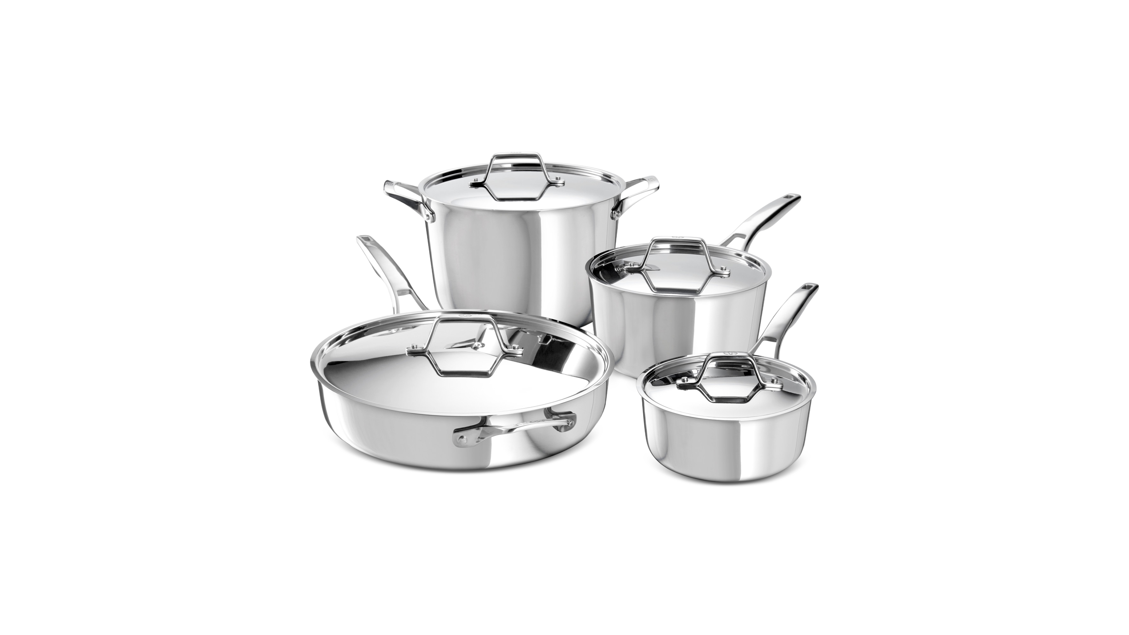 Calphalon Premier Stainless Steel 8-Piece Cookware Set