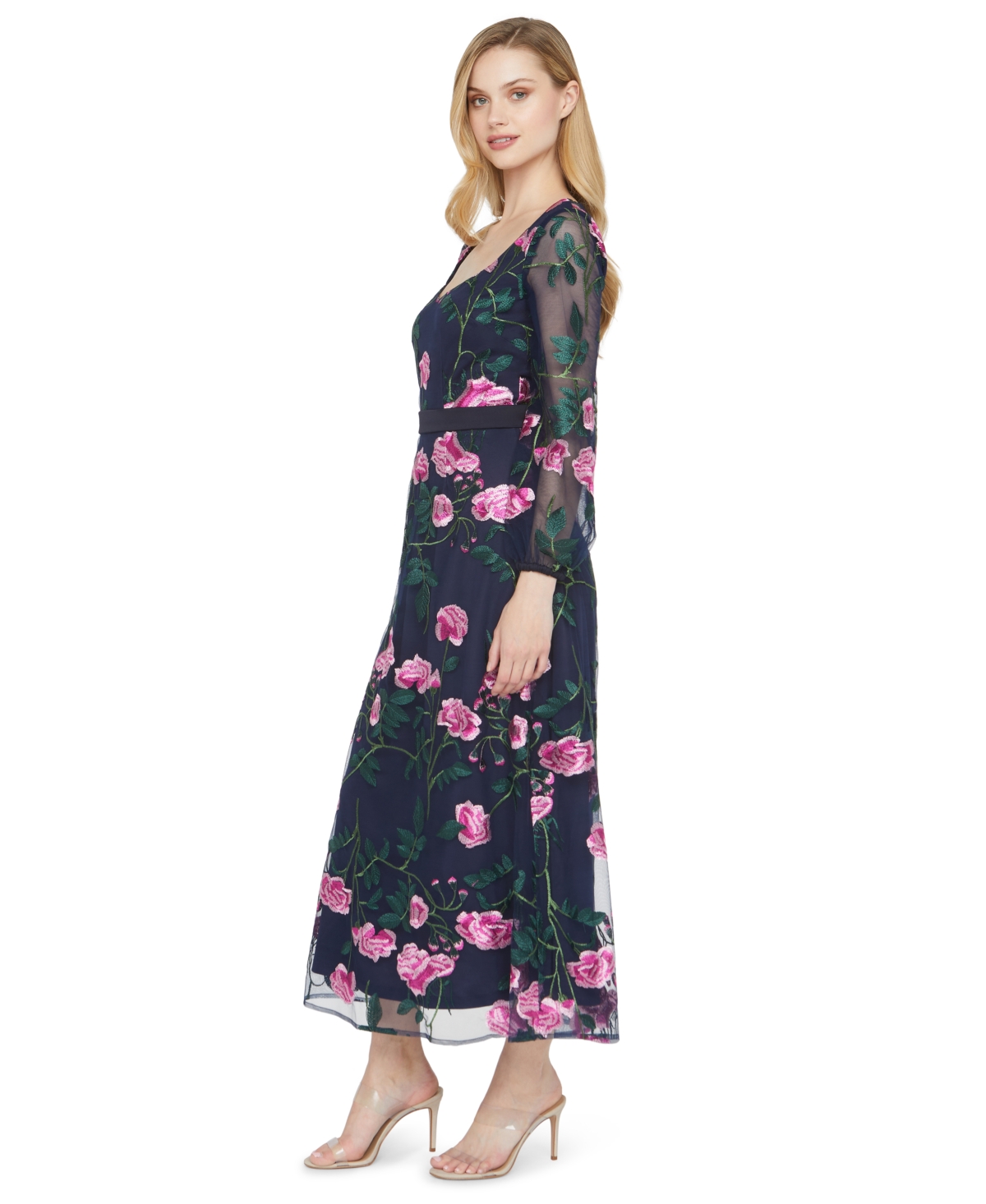 Js Collections Women'sâ Angelina Sweatheart Neck Cocktail Dress In Multi