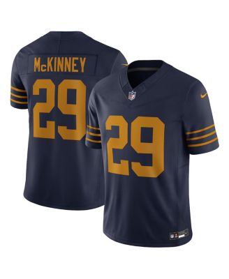 Nike - Men's Xavier McKinney Navy Green Bay Packers The 1923 Classic Vapor F.U.S.E. Limited Jersey