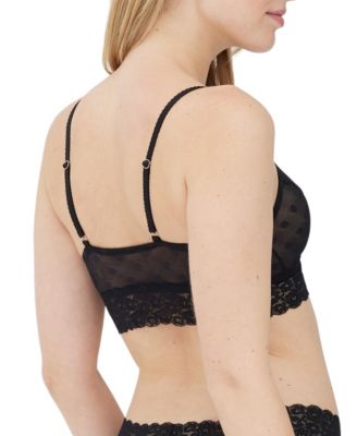 Women's Dare Dot Pattern Plunge Bralette