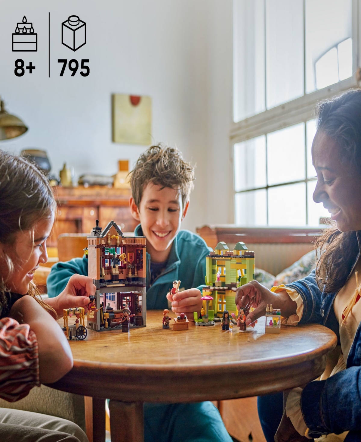 Lego Harry Potter Quality Quidditch Supplies And Ice Cream Parlour 76452 Toy Building Set, 795 Pieces In Multi