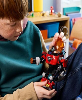 LEGO Sonic the Hedgehog Knuckles vs. Dr. Eggman Egg Crusher Mech 77005, 350 Pieces