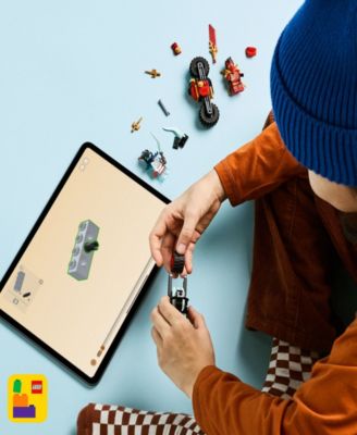 Ninjago Kai's Motorcycle Speed Race 71838 Toy Building Set, 79 Pieces