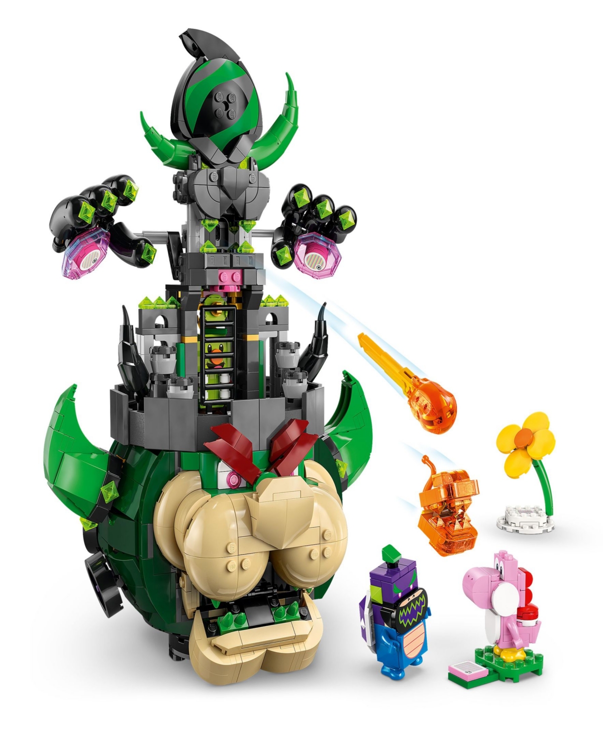 Lego Super Mario Prince Florian Castle Bowser 72042, 1251 Pieces In Multi
