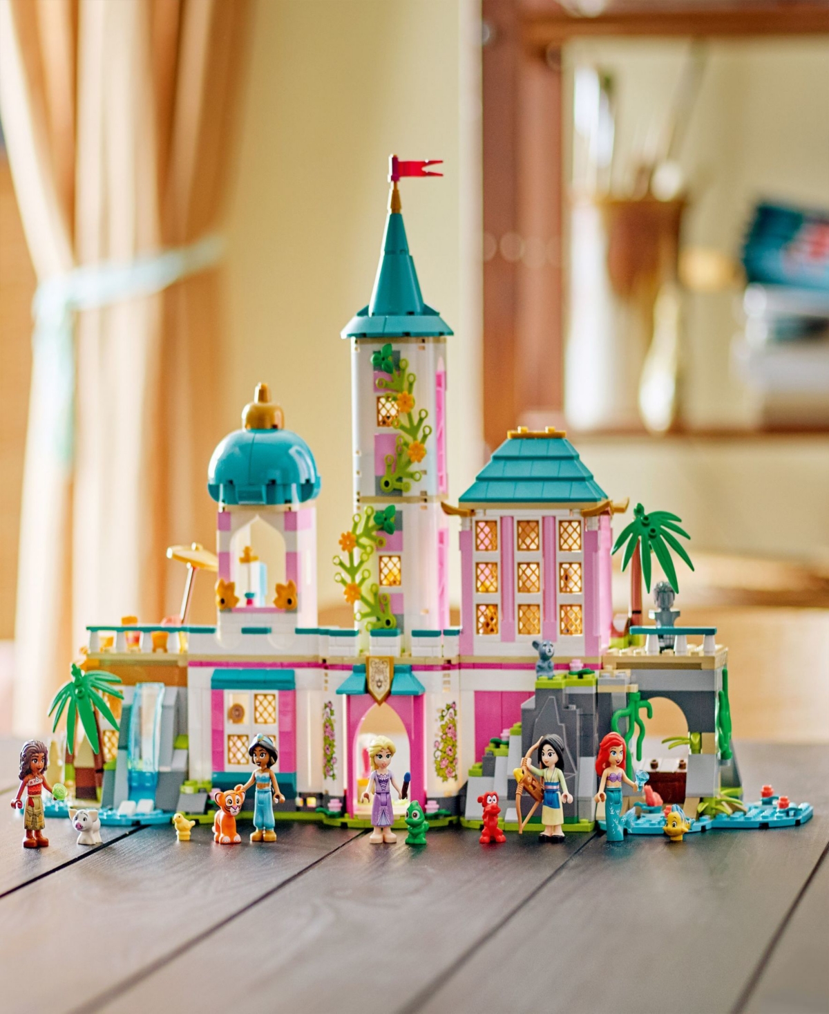 Lego Disney Princess Castle Royal Pets 43267 Toy Building Set, 787 Pieces In Multi