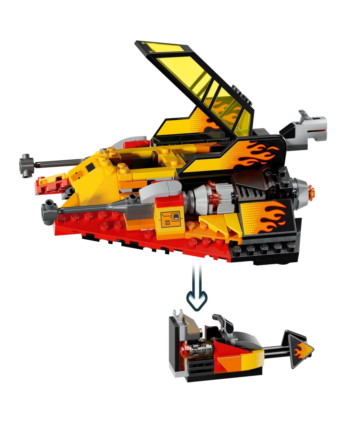 Lego Star Wars The Force Burner Snowspeeder 75414, 349 Pieces In Multi