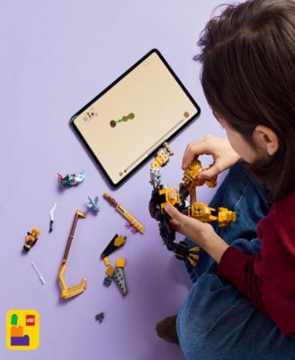 Ninjago Arin's Spinjitzu Battle Mech 71839 Toy Building Set, 213 Pieces