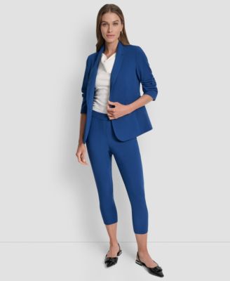 Petite Ruched Sleeve Jacket