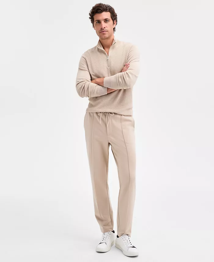 Men's Long Sleeve Merino Quarter-Zip Sweater - thumbnail 2