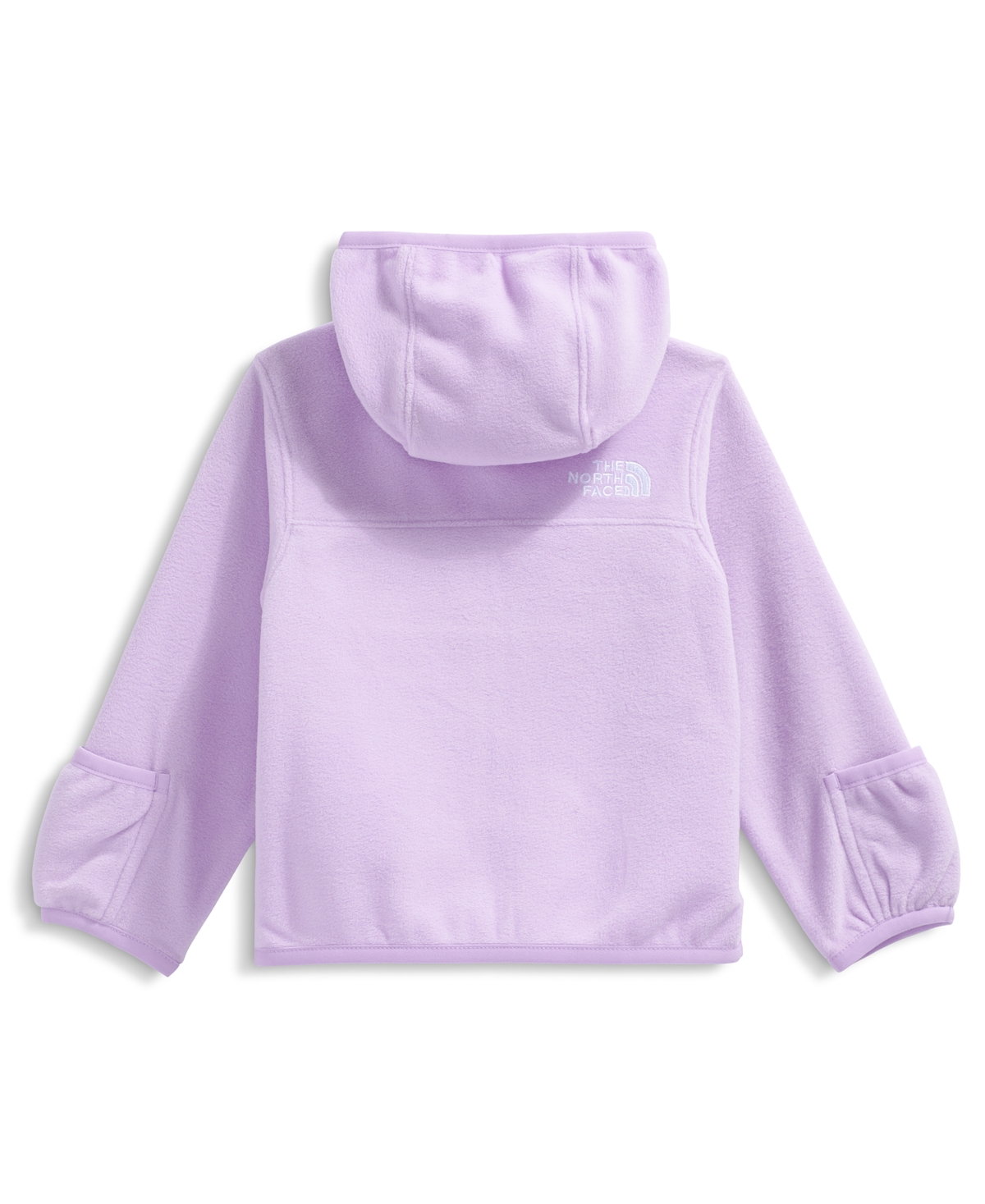 The North Face Baby Kids Glacier Full Zip Hoodie In Purple