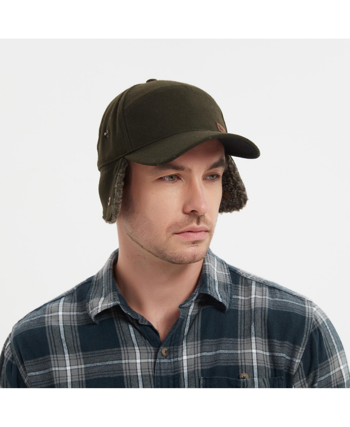 Kanut Sports Mens York Cap with Earflaps