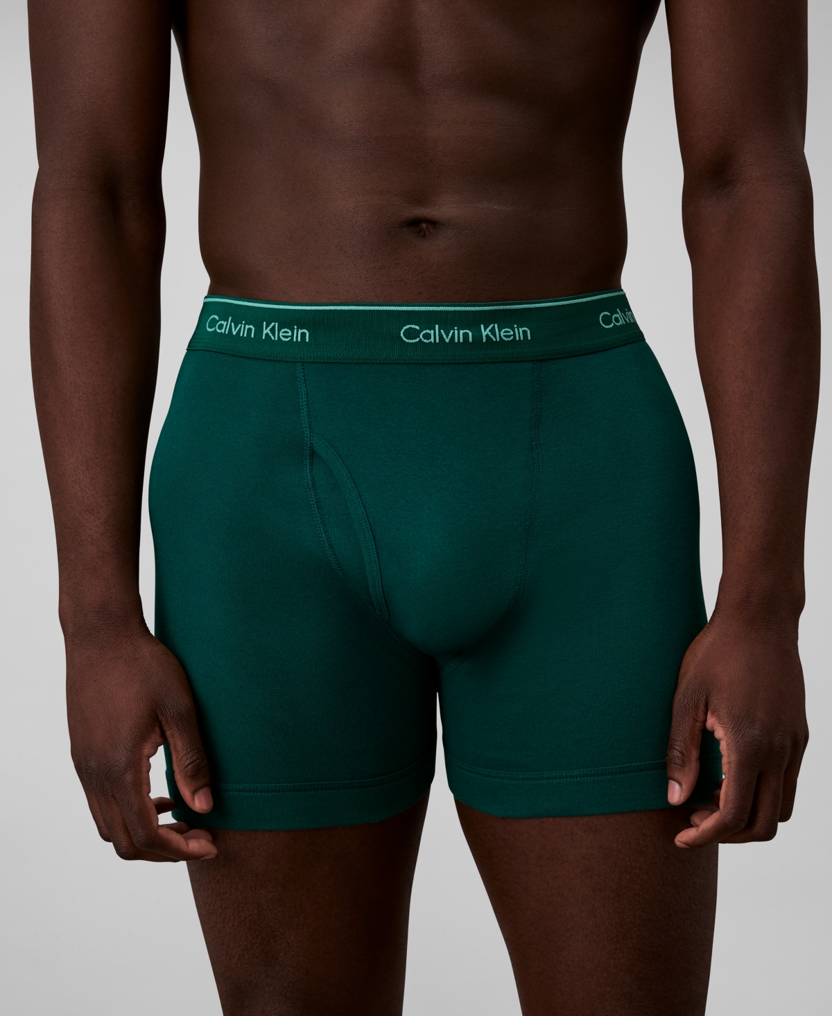 Calvin Klein Men's 6-pack Classic Cotton Boxer Bries In Multi