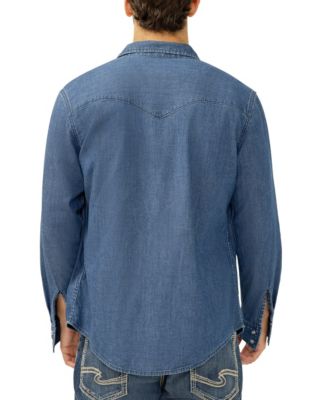 Men's Denim Western Shirt