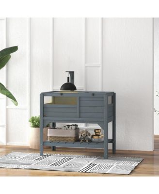 Tortoise Habitat Enclosure for Indoor W/ Shelf, Tray, Light