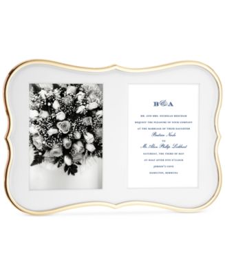 Kate Spade Crown Point outlet Double Invitation Frame