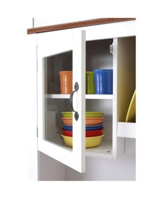 Countryside Sliding Barn Door Buffet and Hutch