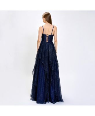 Women's Brylee Glitter Ball Gown