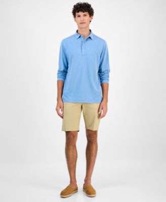 Men's Golden Sands Long-Sleeve Polo Shirt