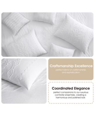 Lexia Leaves 7-Pc. Comforter Set, Queen