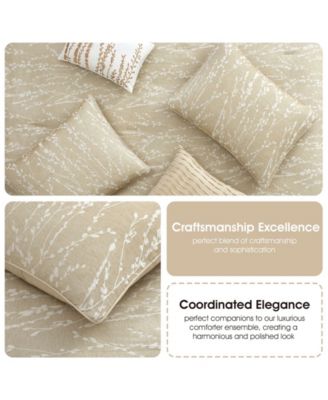 Priya Floral 6-Pc. Comforter Set, California King