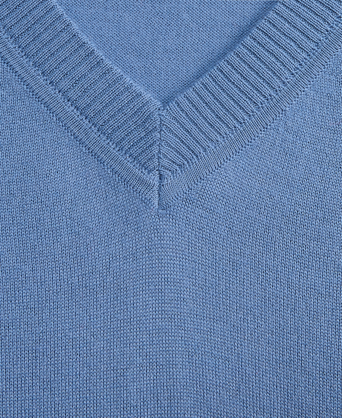Alfani Men's Long-sleeve V-neck Merino Sweater, Created For Macy's In Blue