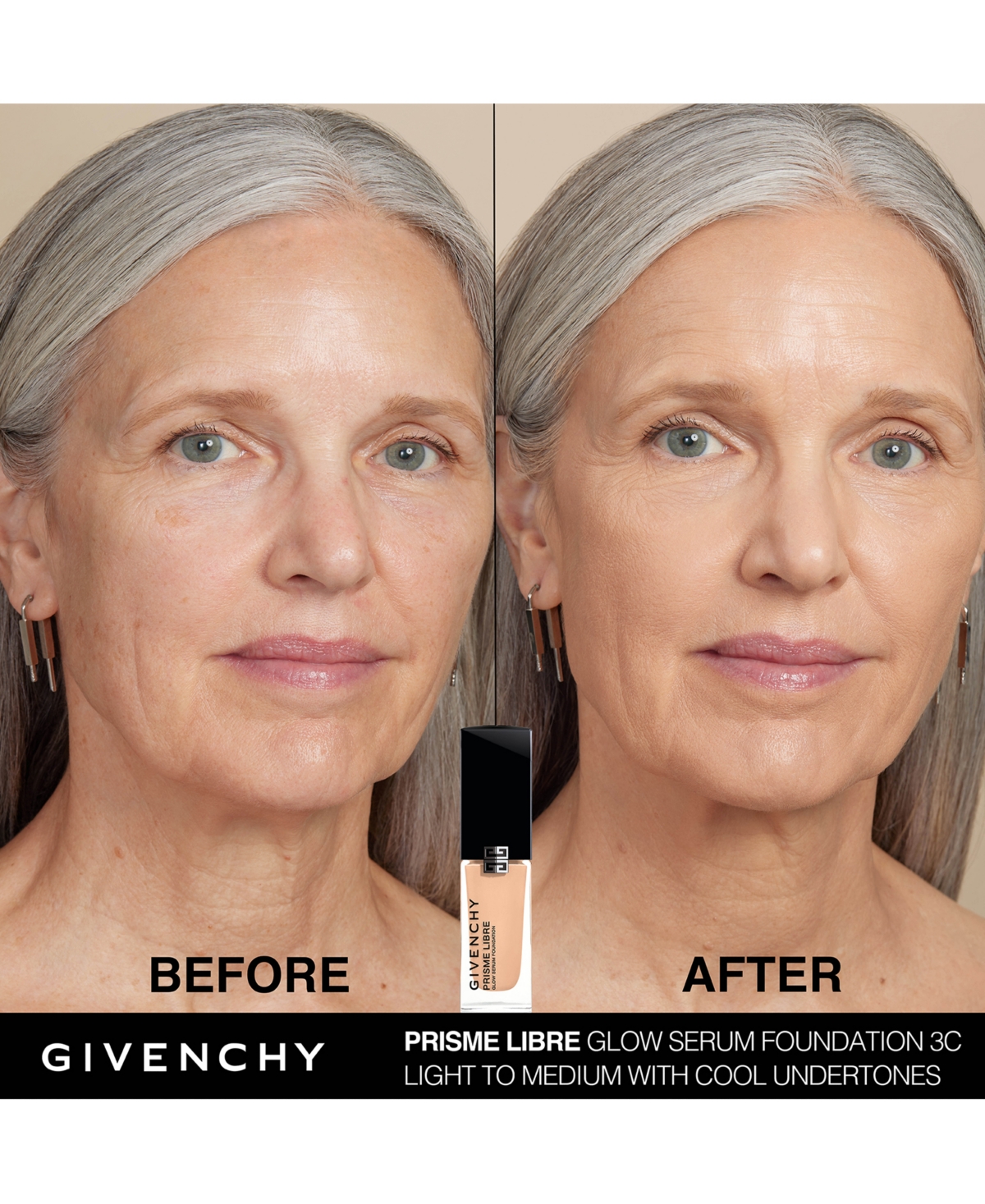 Givenchy Prisme Libre Glow Serum Blurring & Hydrating Foundation, 1 Oz.