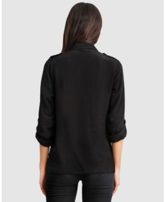 Women's Eclipse Rolled Sleeve Blouse