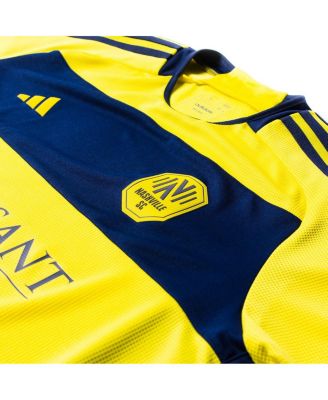 Men's Sam Surridge Yellow Nashville SC 2024 The 615 Kit Authentic Player Jersey