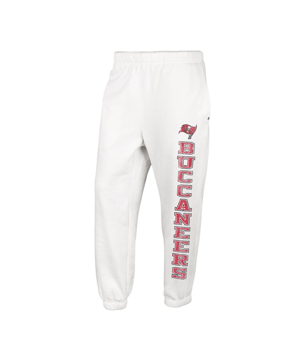 47 Brand Women's Oatmeal Tampa Bay Buccaneers Harper Jogger Pants In White