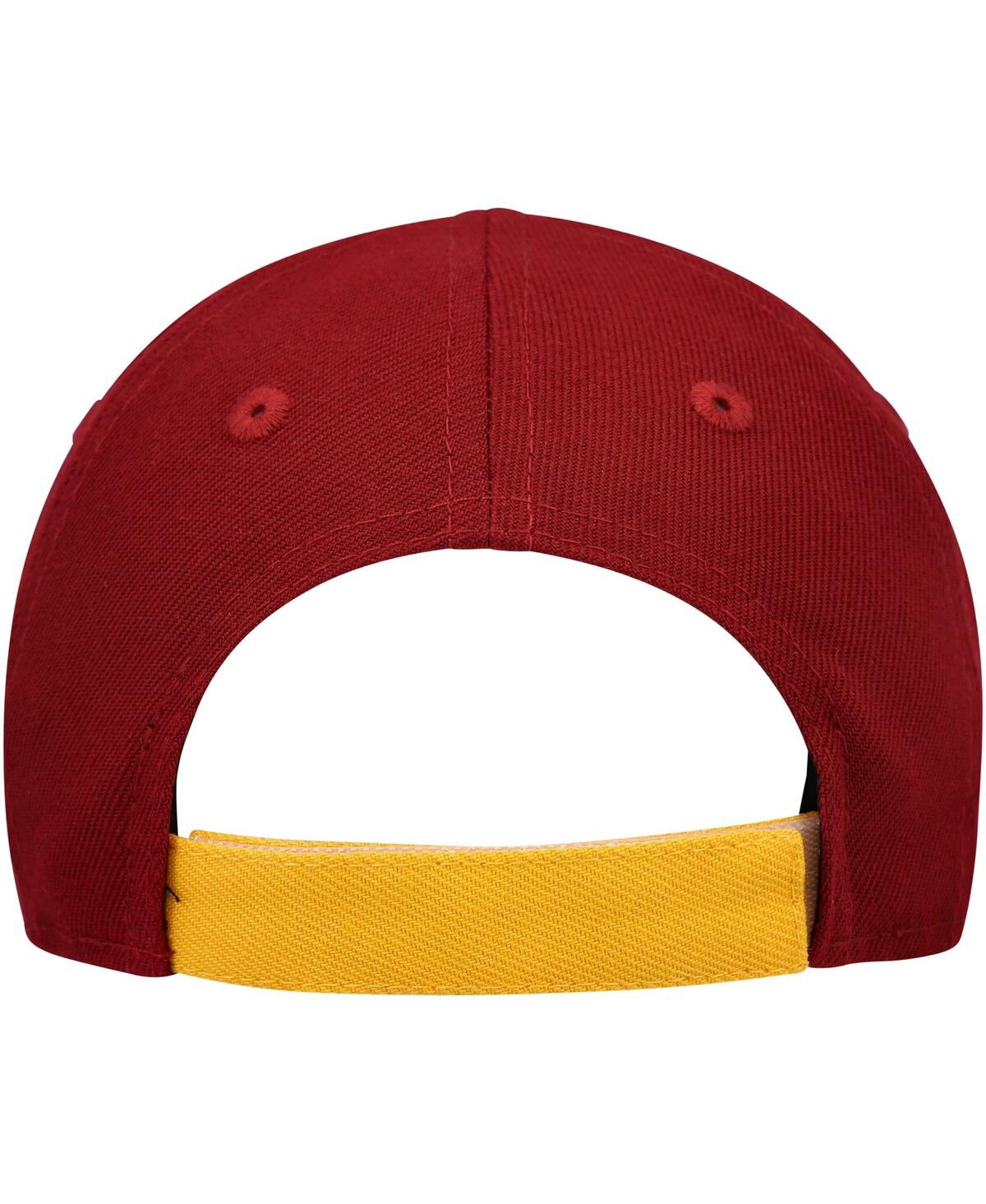 New Era Baby Boys And Girls Burgundy/gold Washington Commanders My 1st 9fifty Adjustable Hat In Brown