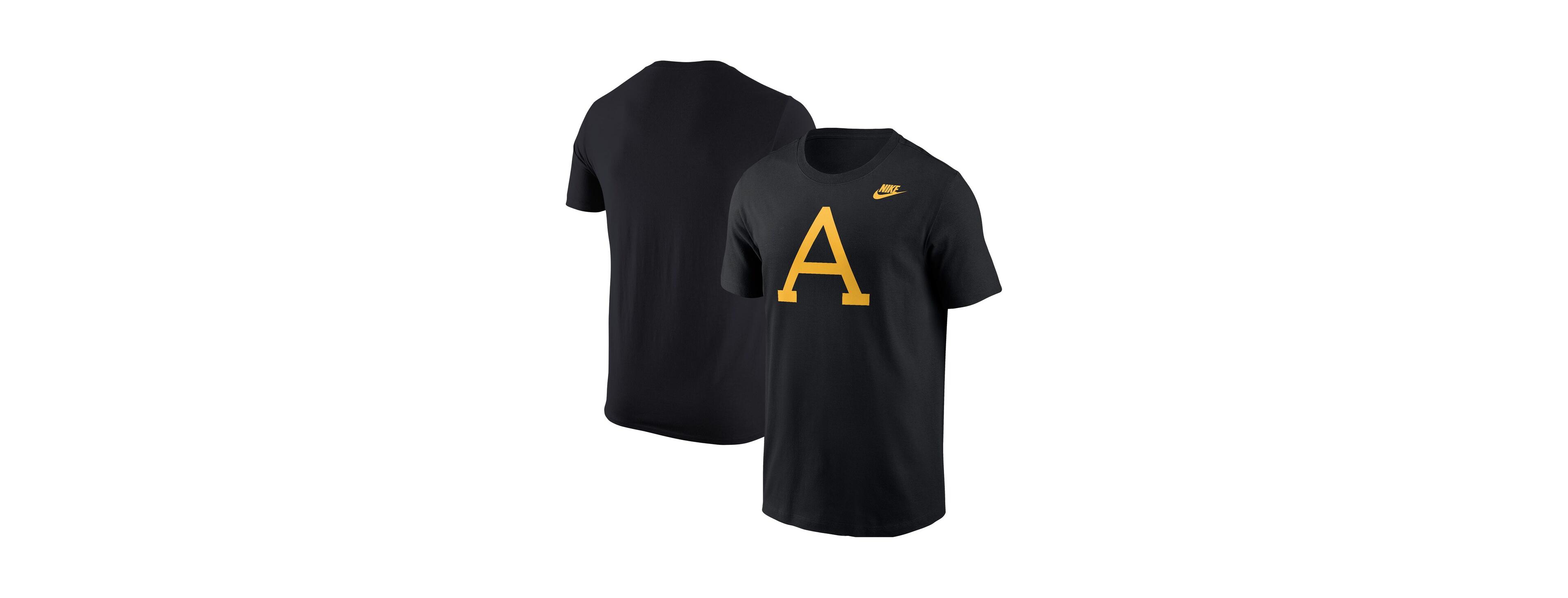 Nike Men's Black Army Knights A Logo West Point Classic Collection T-Shirt