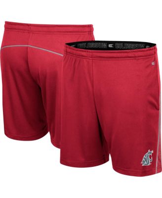 Colosseum - Men's Crimson Washington State Cougars Laws of Physics Shorts
