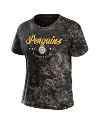 Women's Black Pittsburgh Penguins Breakaway T-Shirt