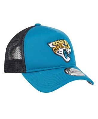 Big Boys and Girls Teal Jacksonville Jaguars A-Frame 9FORTY Trucker Adjustable Hat