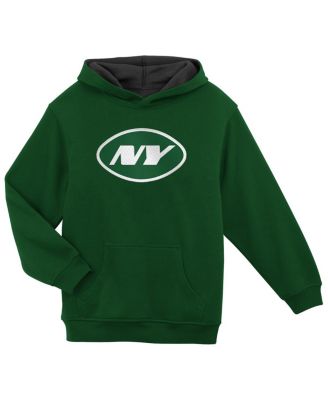 Outerstuff - Preschool Green New York Jets Prime Pullover Hoodie