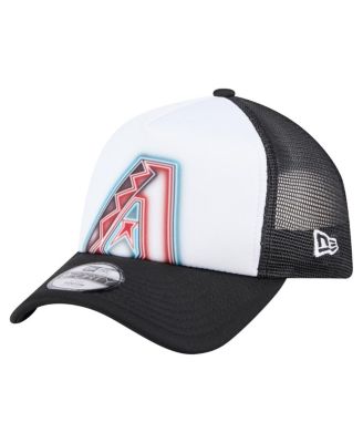 New Era - Toddler White/Black Arizona Diamondbacks Painted A-Frame 9FORTY Trucker Adjustable Hat