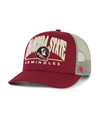 '47 Brand - Men's Garnet Florida State Seminoles Arid Adjustable Trucker Hat