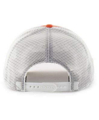 Men's and Women's Orange Clemson Tigers Contemporary Basics Foundation Trucker Hitch Adjustable Hat