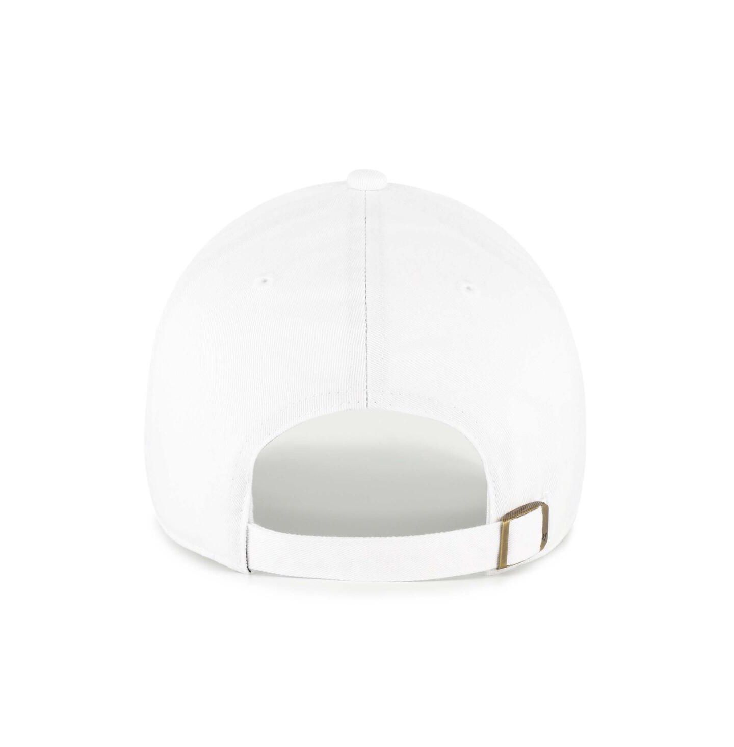Мужская кепка '47 Brand White UCF Knights Clean Up Adjustable Hat — фото 3