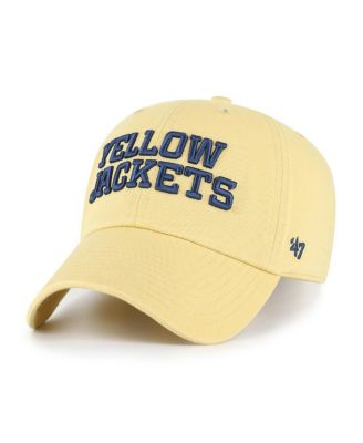'47 Brand - Men's Light Gold Georgia Tech Yellow Jackets Clean Up Adjustable Hat