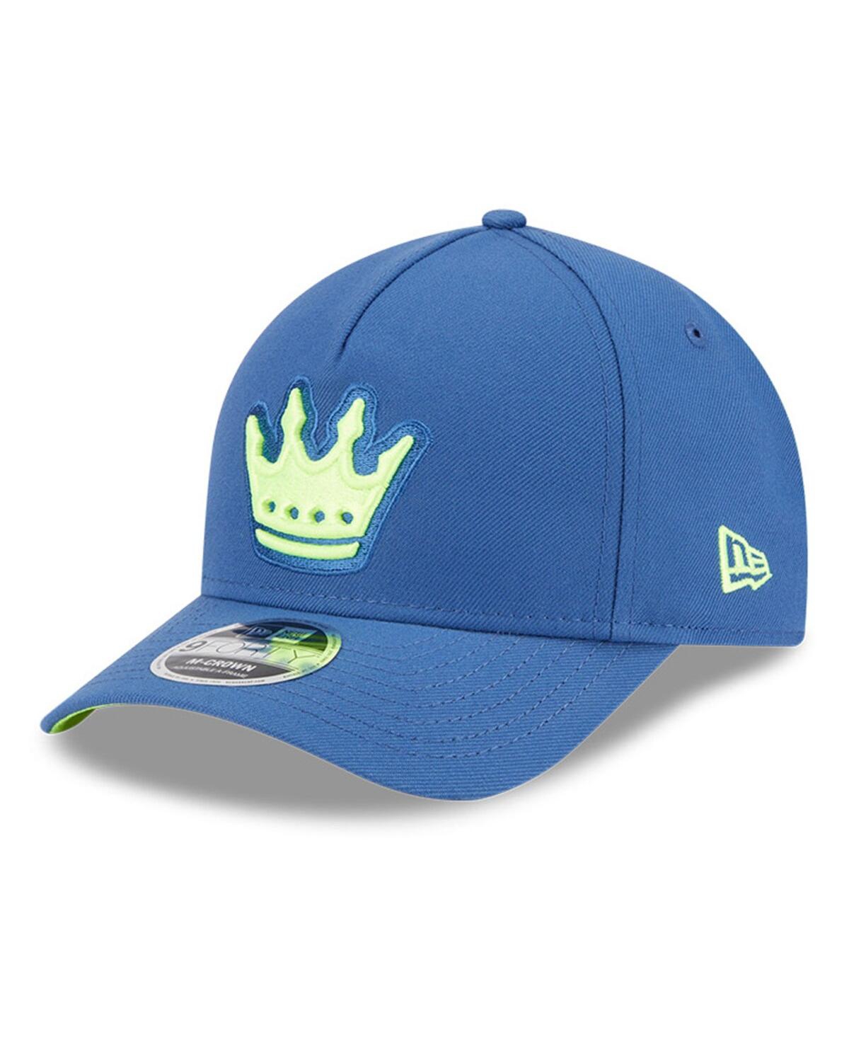 New Era Big Boys And Girls Blue Charlotte Fc 2025 Jersey Hook 9forty M-crown Adjustable Hat In Blue