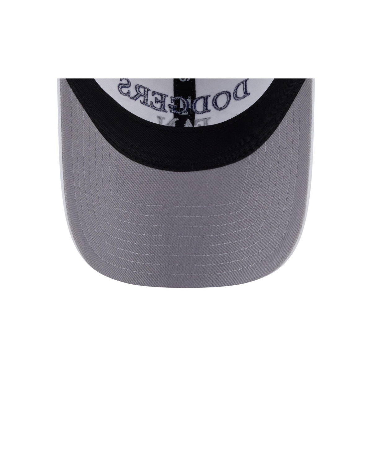 New Era Women's White Los Angeles Dodgers Team Fan 9twenty Adjustable Hat In White