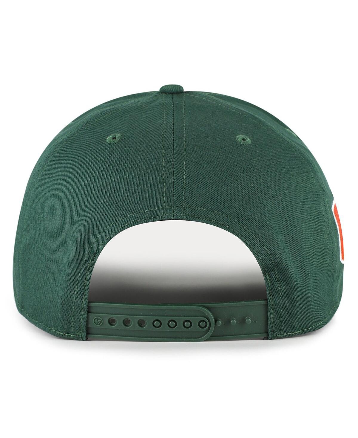 47 Brand Big Boys And Girls Green Miami Hurricanes Byline Hitch Adjustable Hat In Green