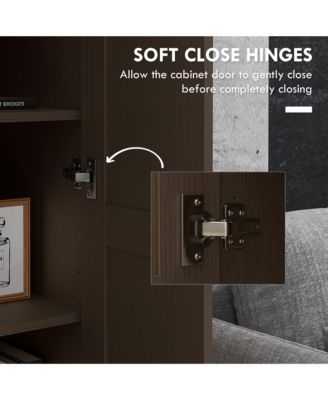 Storage Cabinet, Adjustable Shelves, Pantry Cupboard